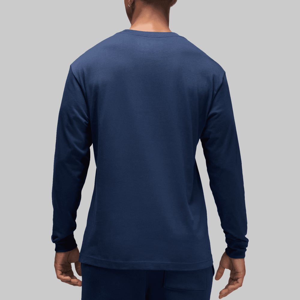 PLAYERA AIR JORDAN BLUE MANGA LARGA