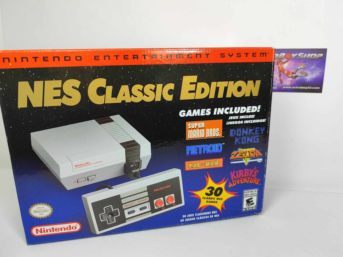 NINTENDO MINI NESS CLASSICS ORIGINAL EN CAJA 30 JUEGOS OFICIAL.