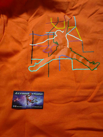 SUDADERA HOODIE CHILANGO 2023 ORANGE