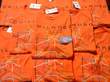 PLAYERA JORDAN CHILANGO 2023 ORANGE "AMPLIA"