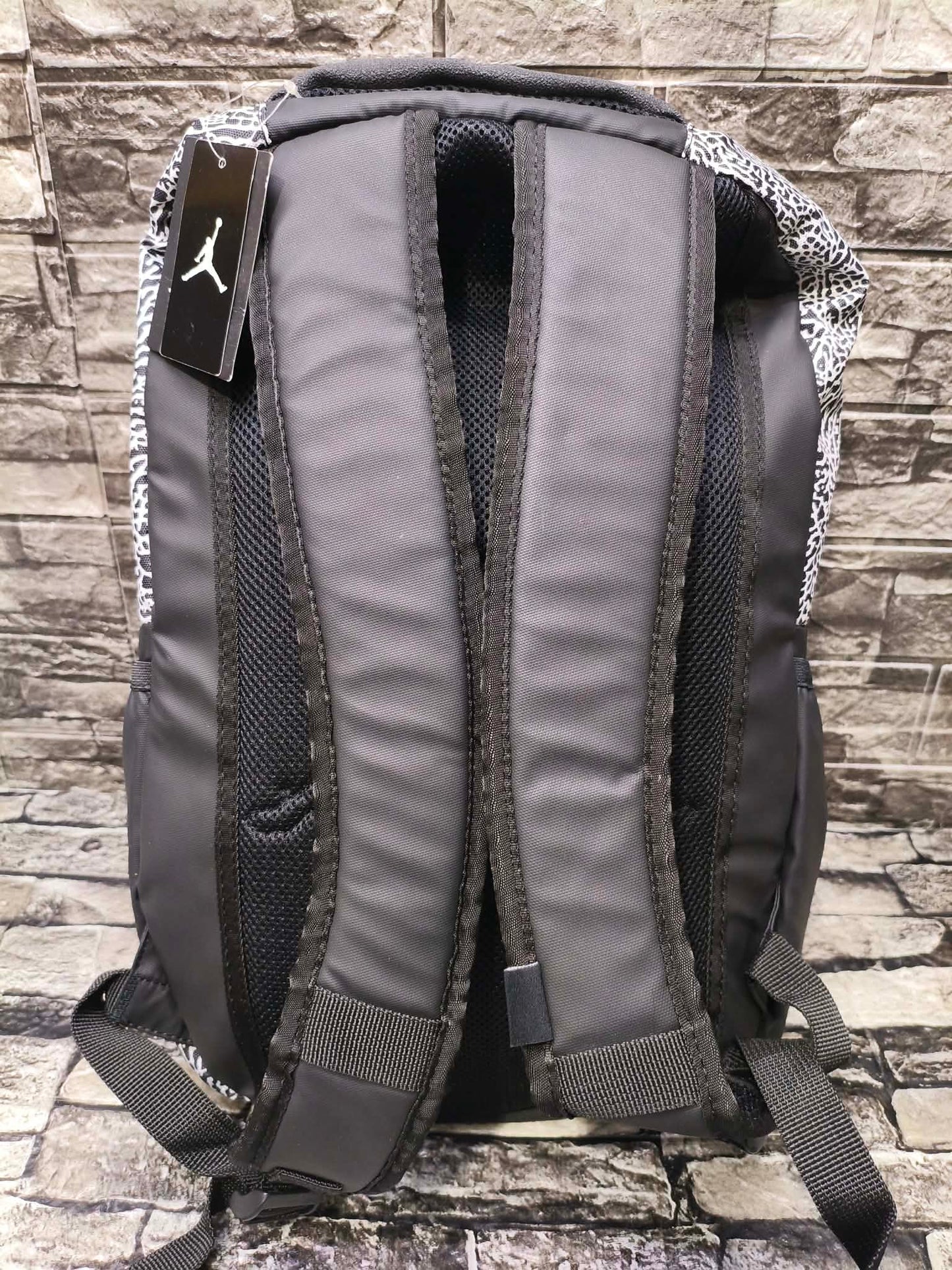 MOCHILA JORDAN ALL WORLD BLACK ELEPHAN PRINT