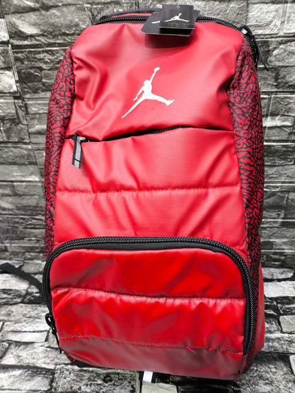 MOCHILA JORDAN ALL WORLD GYM RED ELEPHANT PRINT