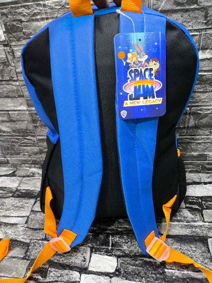 MOCHILA BIOWORLD TUNE SQUA SPACE JAM CON LONCHERA (38 ALTO X 25 ANCHO)