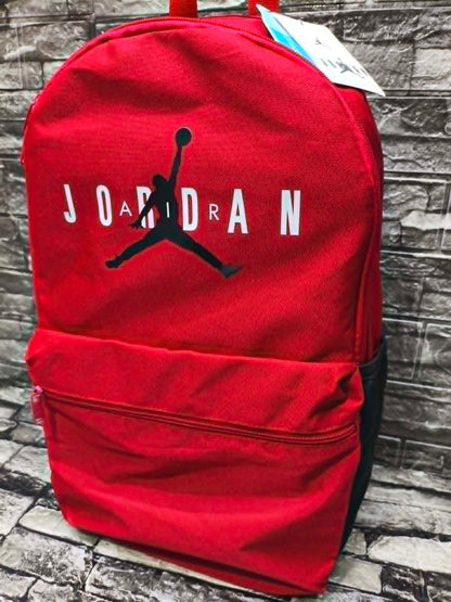 MOCHILA AIR JORDAN GYM RED BAGPACK 2 COMPARTIMIENTOS (ESP LAP 14")