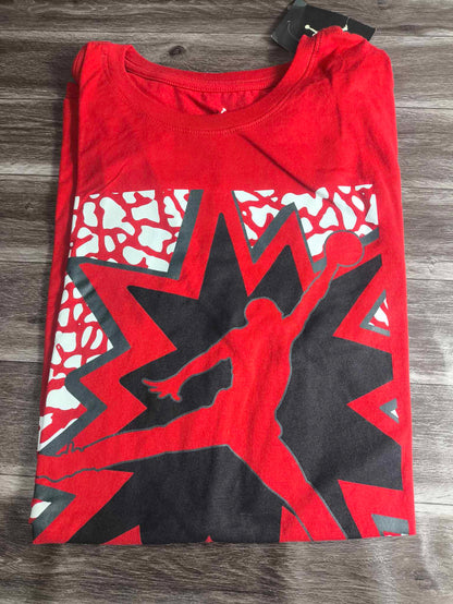 PLAYERA JORDAN BOOM POW RED STANDAR