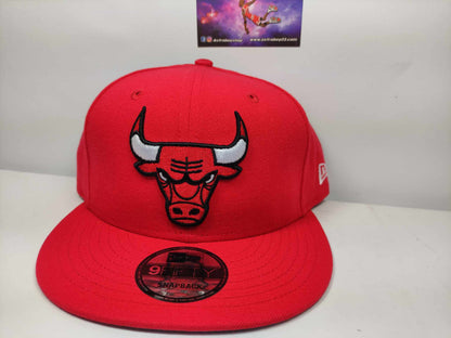 GORRA PLANA NEW ERA BULLS GYM RED SNAPBACK