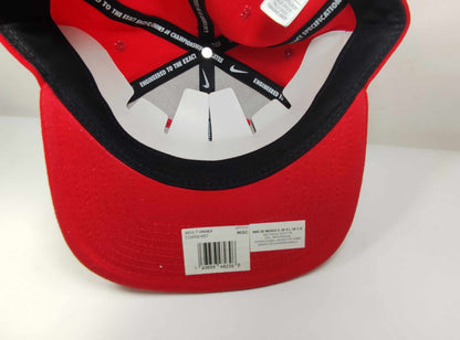 GORRA NIKE PRO FUTURA RED BLUE BIG LOGO