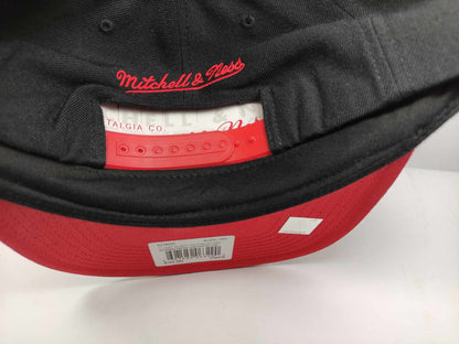 GORRA PLANA BULLS BRED MITCHEL AND NESS SNAPBACK
