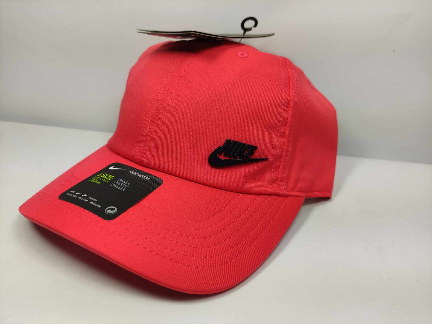 GORRA CURVA NIKE AEROBILL H86 RED TRAINING O RUNNING DELGADA