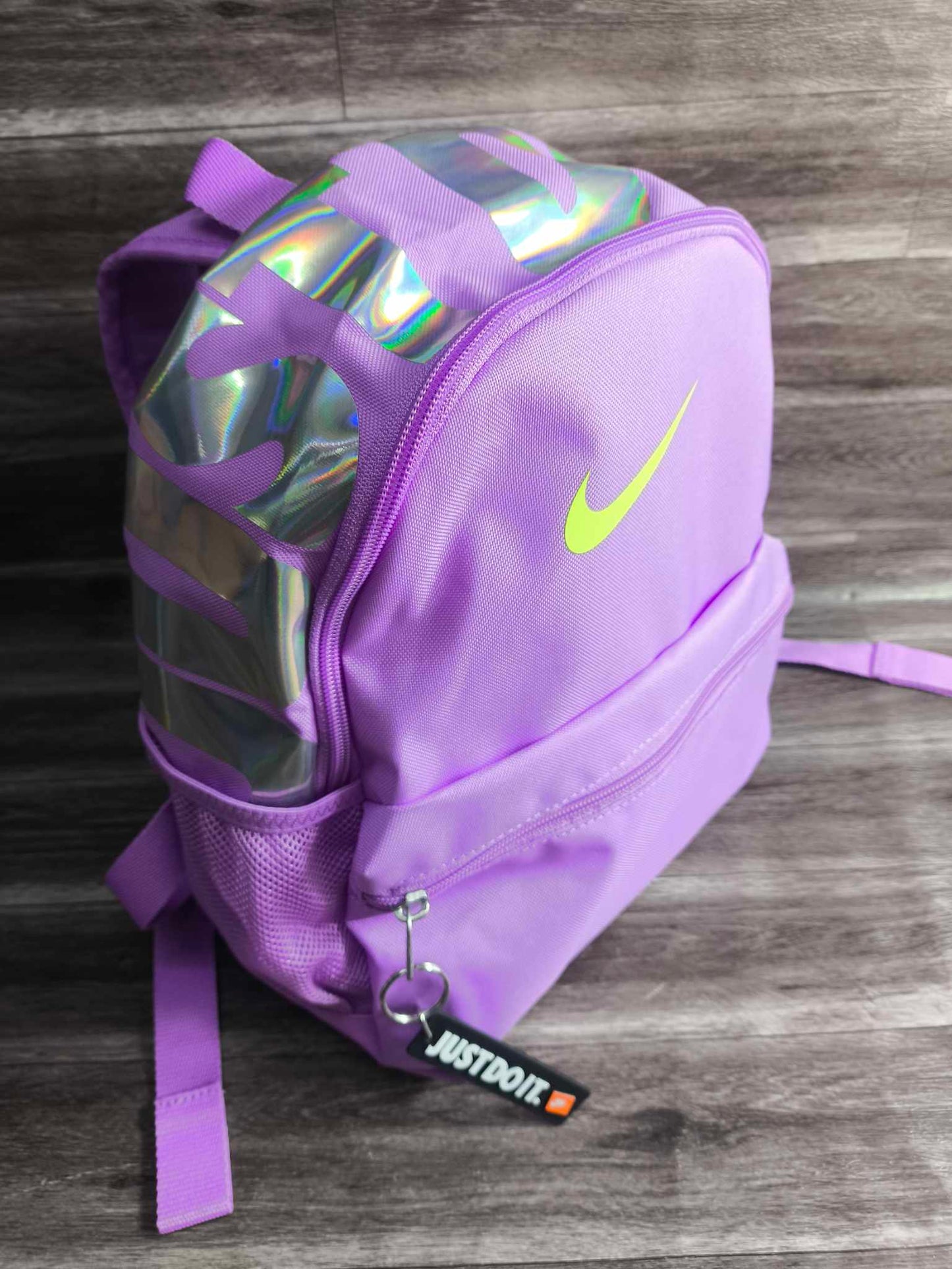 MINI BAG NIKE BRASILIA "PINK TORNASOL" DAMA 30CM