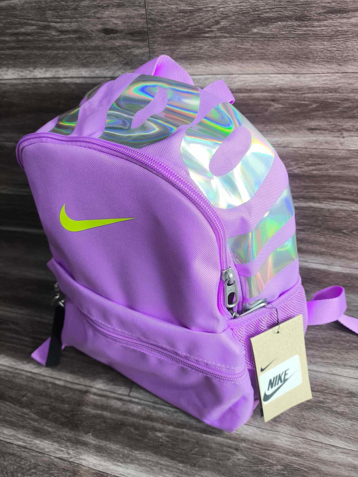 MINI BAG NIKE BRASILIA "PINK TORNASOL" DAMA 30CM