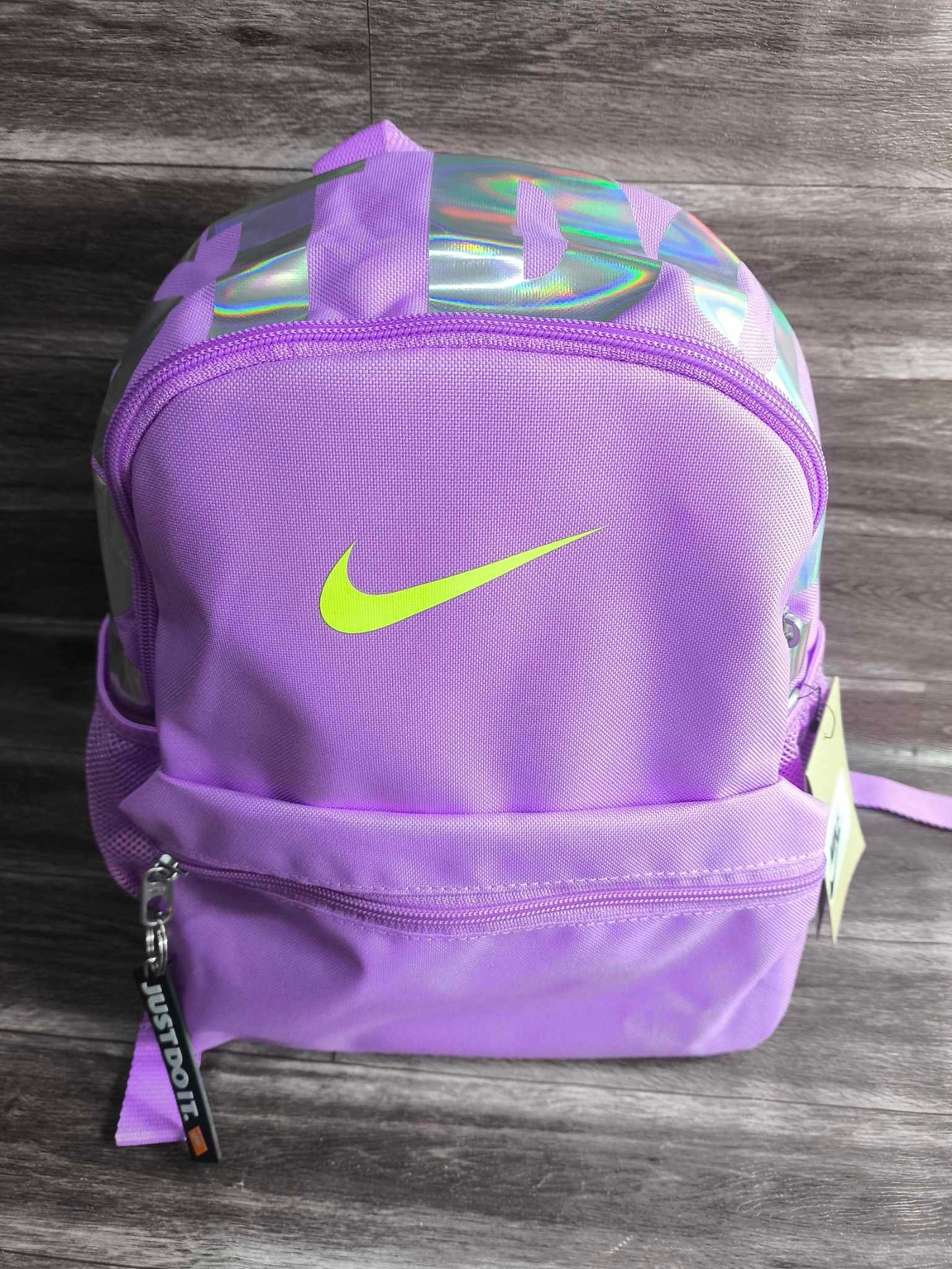 MINI BAG NIKE BRASILIA "PINK TORNASOL" DAMA 30CM