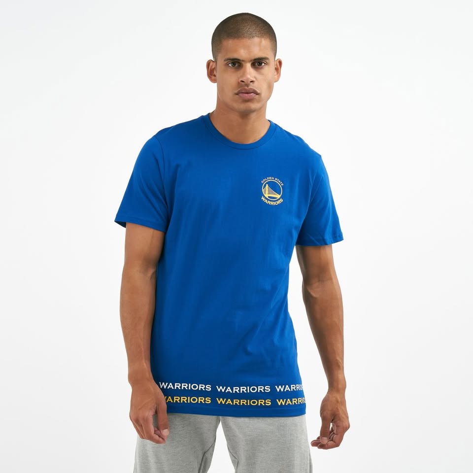 PLAYERA NEW ERA WARRIORS BLUE (M)