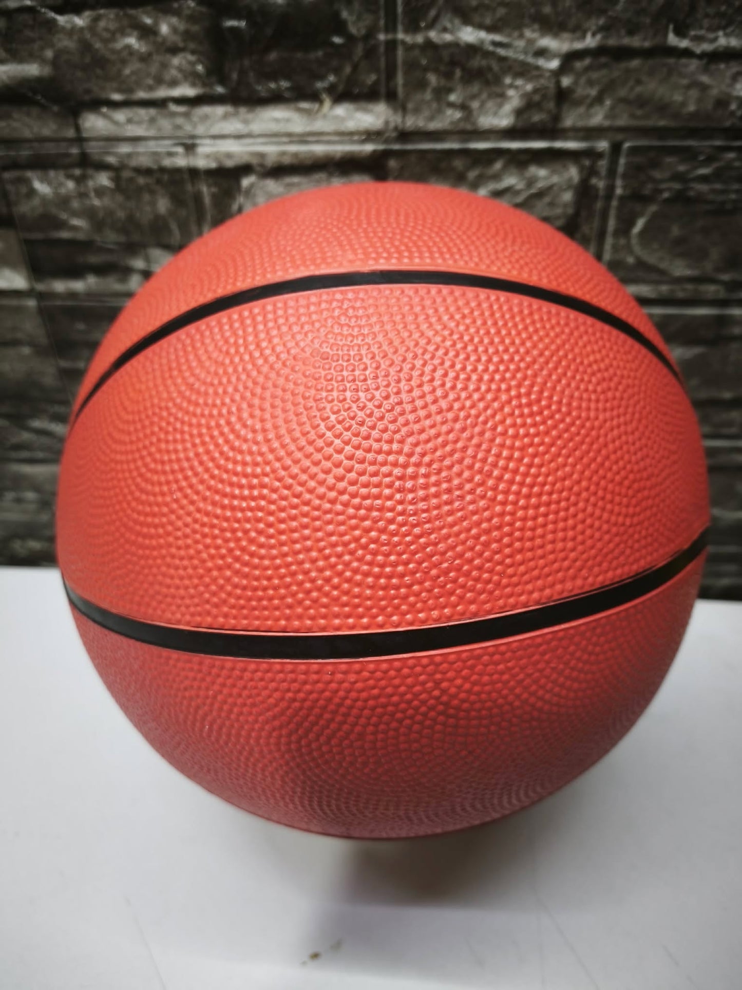 BALON BASKETBALL #7 SENCILLO COLOR RED