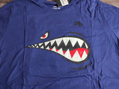 PLAYERA NIKE TEE SHARK BLUE (CORTE ATLETICO)