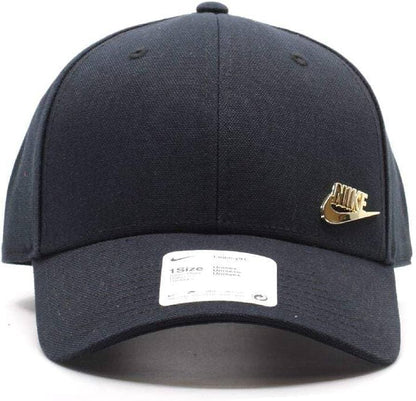 GORRA NIKE CURVA LEGACY91 METAL GOLD BLACK UNITALLA
