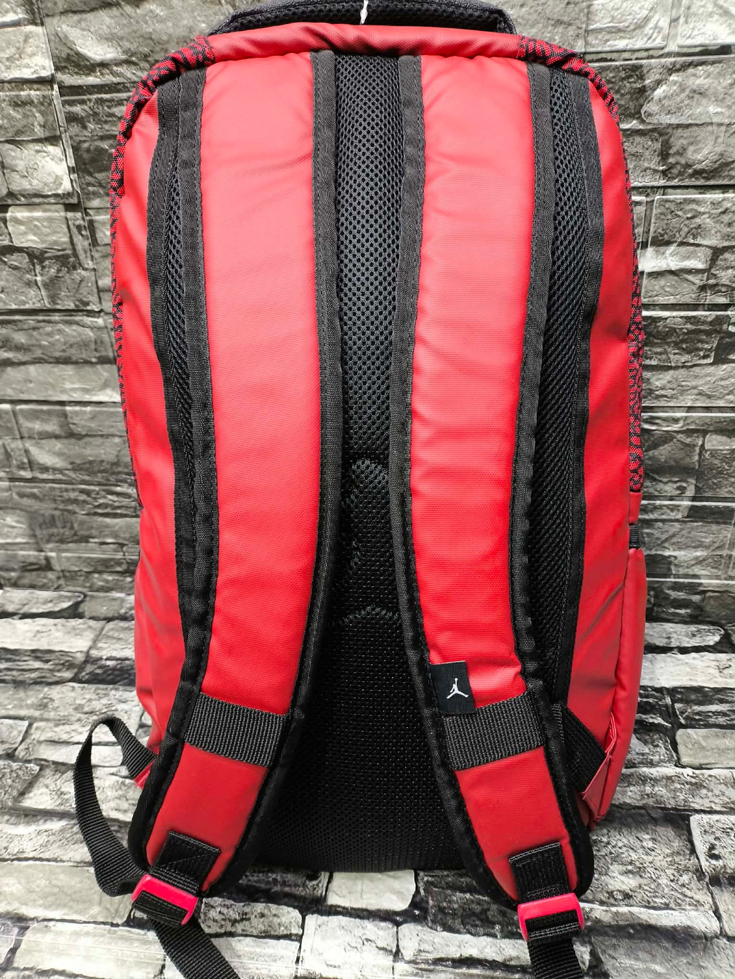 MOCHILA JORDAN ALL WORLD GYM RED ELEPHANT PRINT