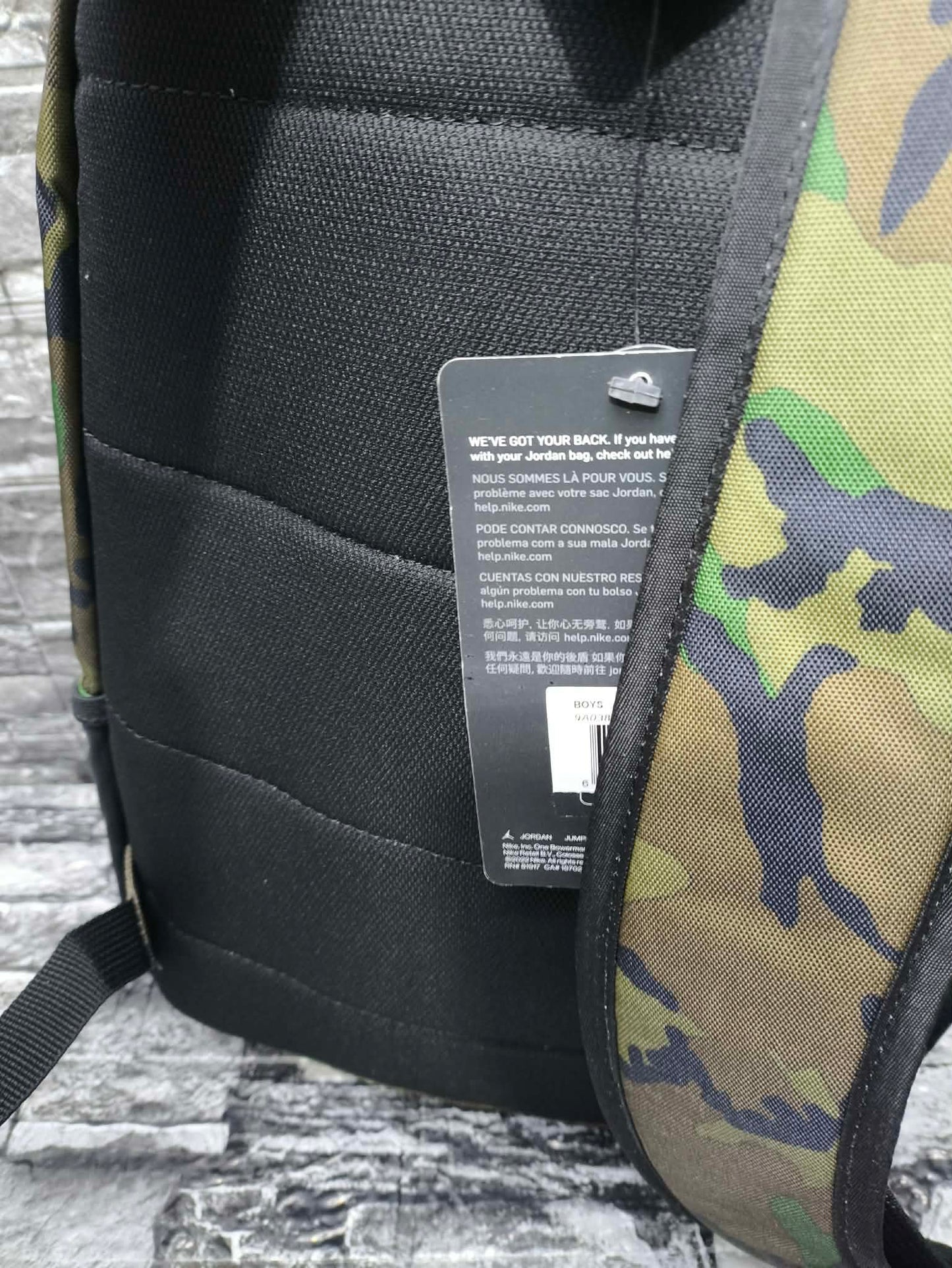 MOCHILA JORDAN JUMPMAN CLASSICS CAMOUFLAGE (45X26CM) LAPT14"