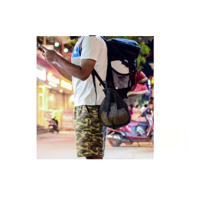 BAG MOCHILA PARA BALON DELGADA DE RED CON CLIP