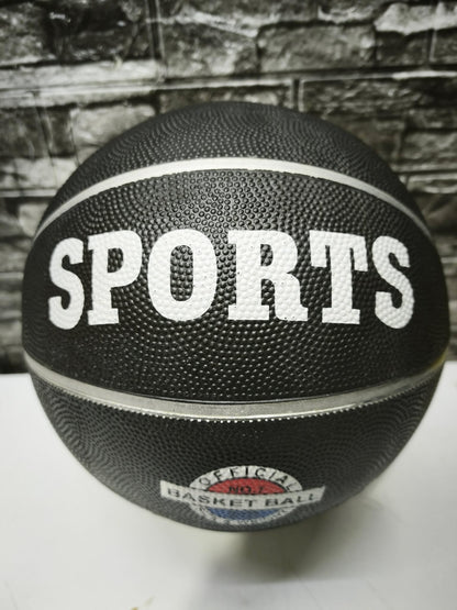 BALON BASKETBALL #7 SENCILLO COLOR BLACK