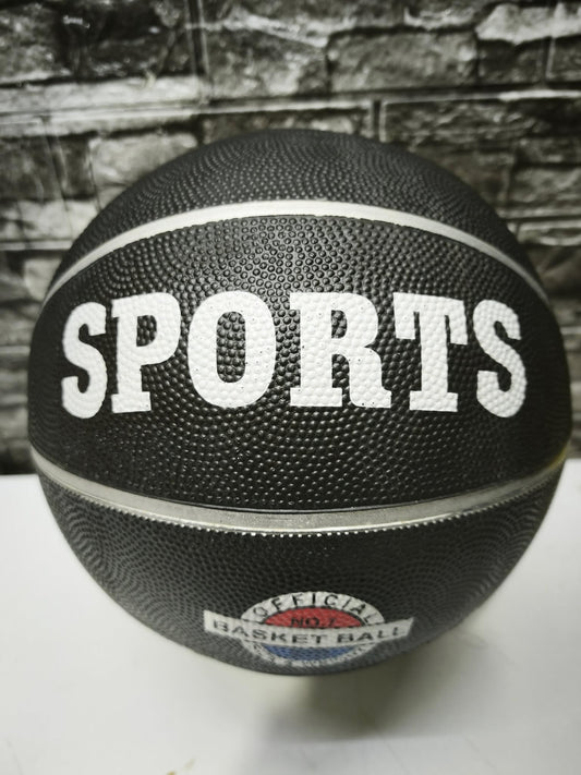 BALON BASKETBALL #7 SENCILLO COLOR BLACK