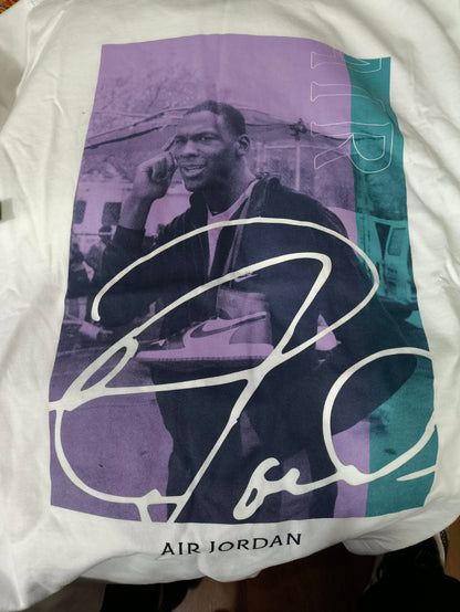 PLAYERA JORDAN 1 BLACK TOE L Y XL