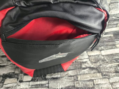 MOCHILA JORDAN 12 BRED FLUE GAME EDITION ESP LAPTOP 15"