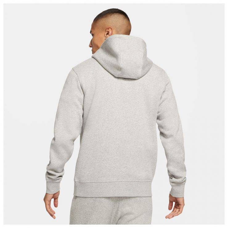 SUDADERA NIKE FULL CLUB FLEECE ZIPGREY