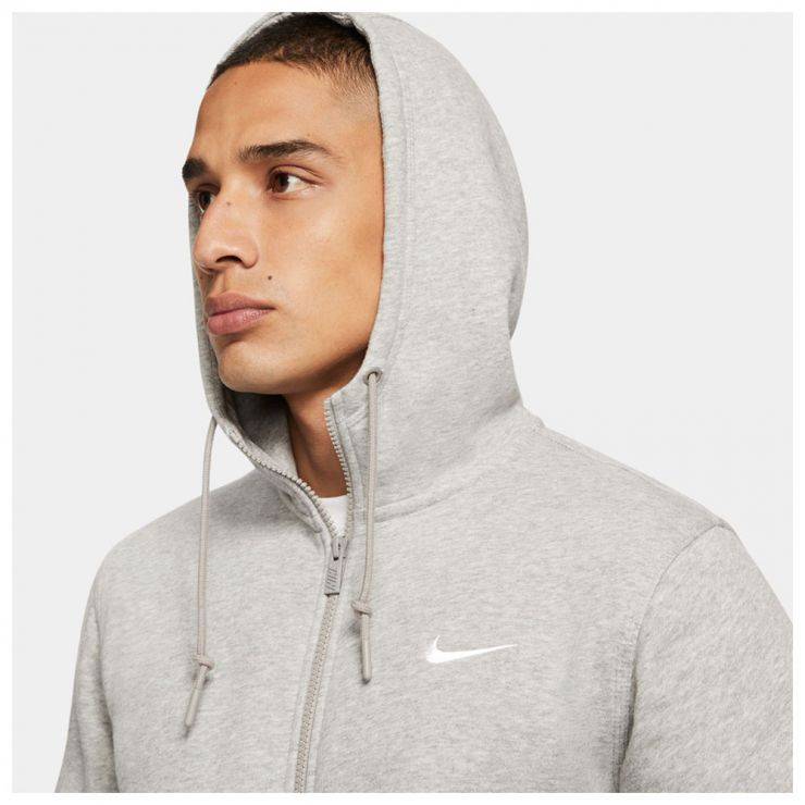 SUDADERA NIKE FULL CLUB FLEECE ZIPGREY