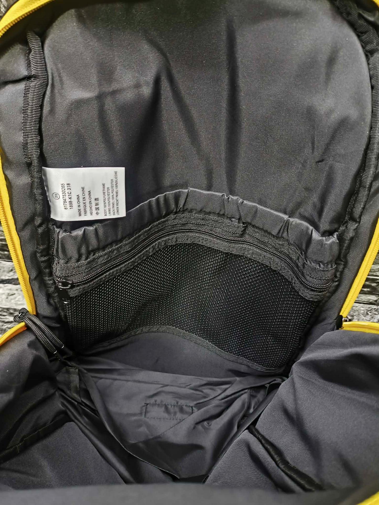 MOCHILA JORDAN 13 BLACK YELLOW CARMELO ANTHONY OFERTA