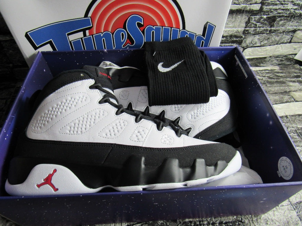 JORDAN 9 SPACE JAM 2026 EN CAJA