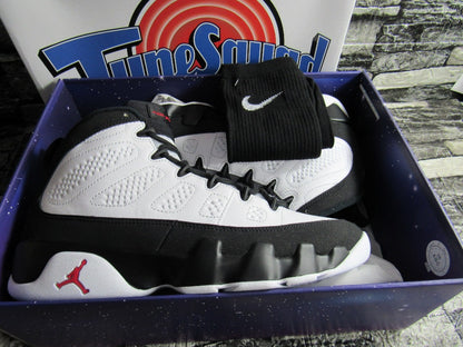 JORDAN 9 SPACE JAM 2026 EN CAJA