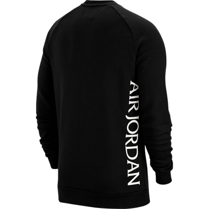 SUDADERA JORDAN JUMPMAN CLASSICS FLEECE CREW BLACK