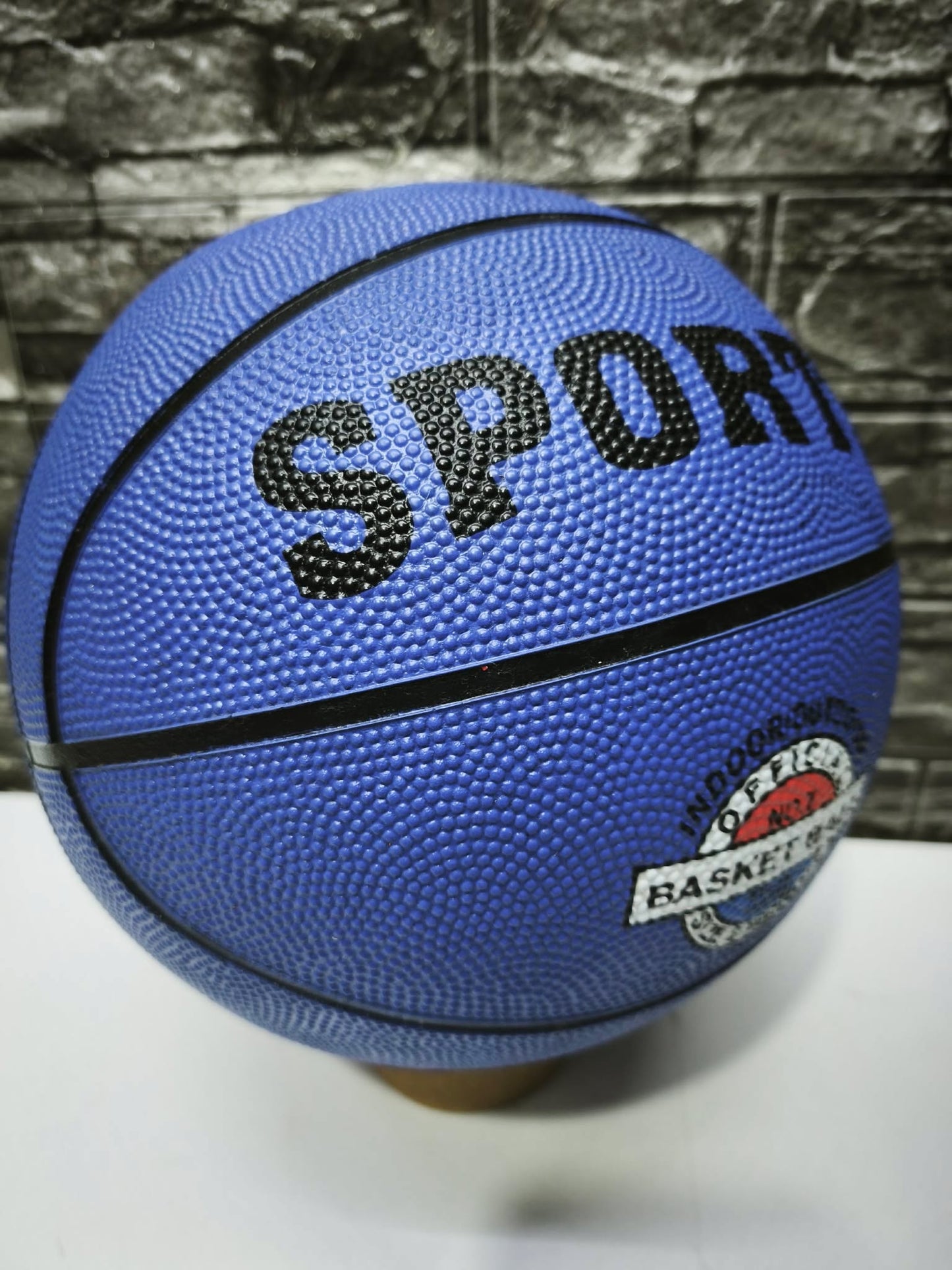 BALON BASKETBALL SPORTS #7 SENCILLO COLOR BLUE