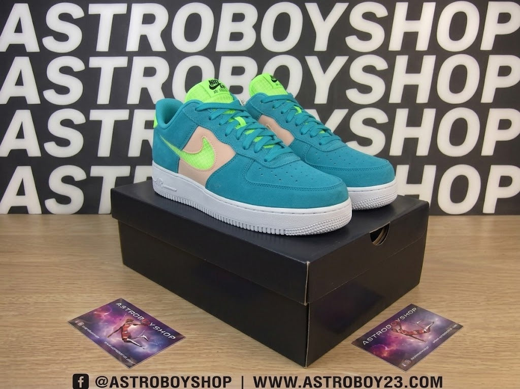 NIKE AF1 ORACLE AQUA EN CAJA