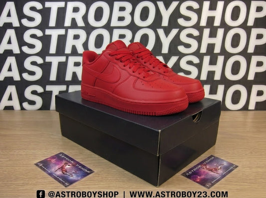 NIKE AIR FORCE ONE TRIPLE RED EDITION