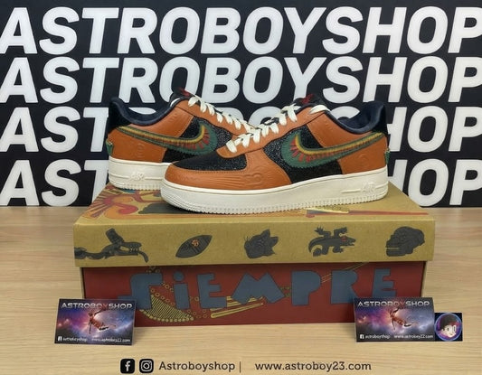 NIKE AIR FORCE ONE "SIEMPRE FAMILIA" DIA DE MUERTOS EN CAJA
