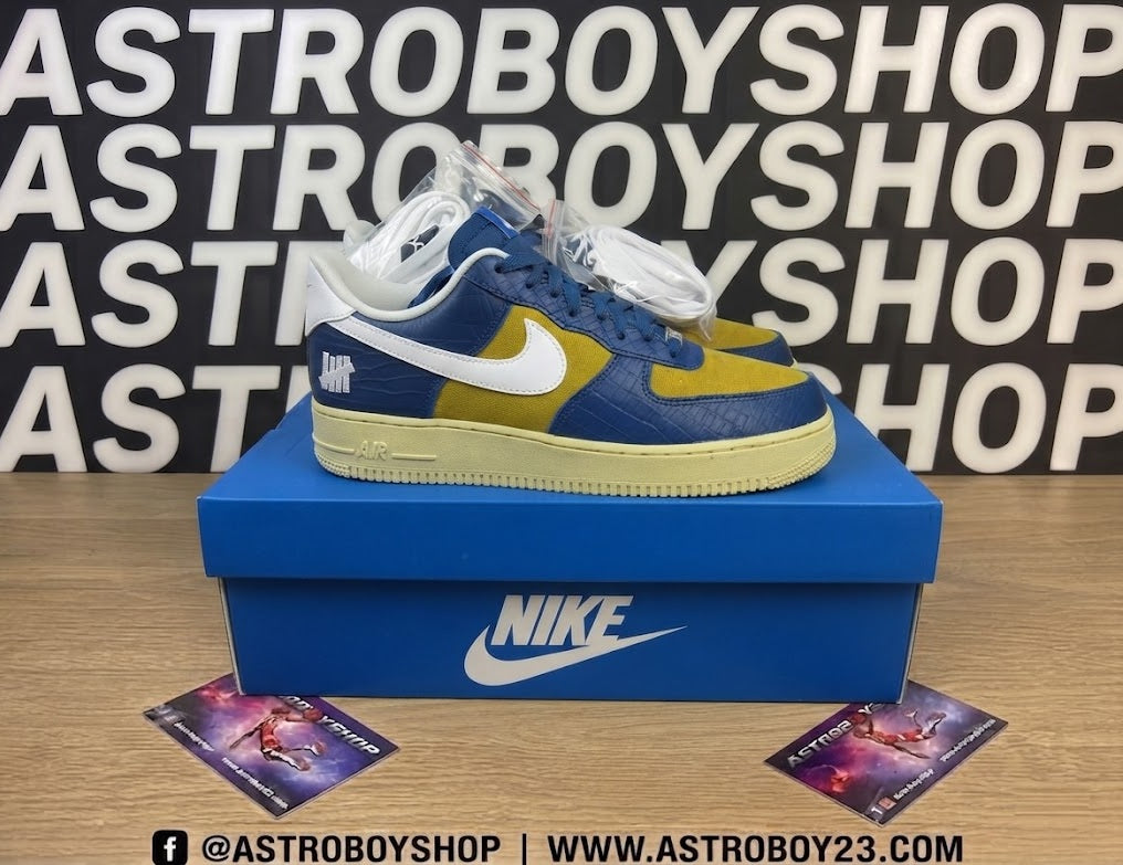 NIKE AF1 X UNDEFEATED 5 ON IT BLUE EN CAJA