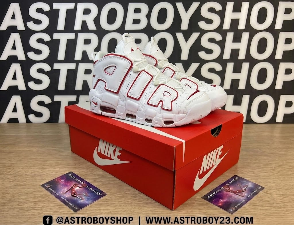 PIPPEN AIR MORE UPTEMPO GYM RED EN CAJA