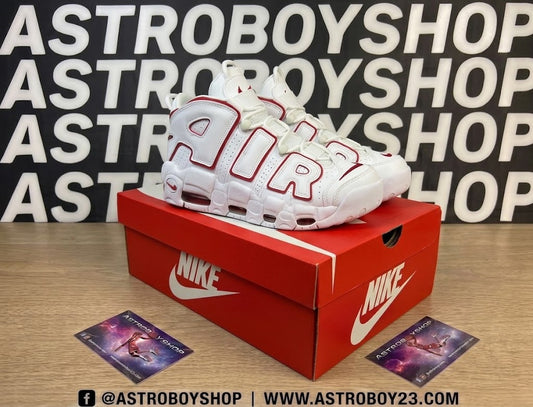 PIPPEN AIR MORE UPTEMPO GYM RED EN CAJA