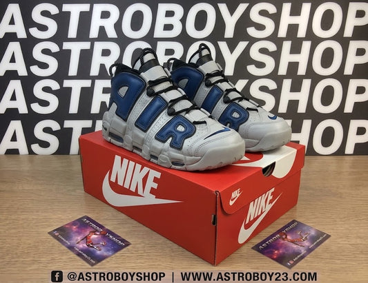 PIPPEN AIR MORE UPTEMPO INDUSTRIAL BLUE EN CAJA