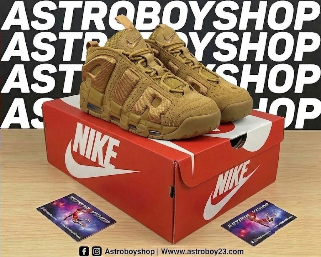 PIPPEN AIR MORE UPTEMPO LOW WHEAT FLAX EN CAJA