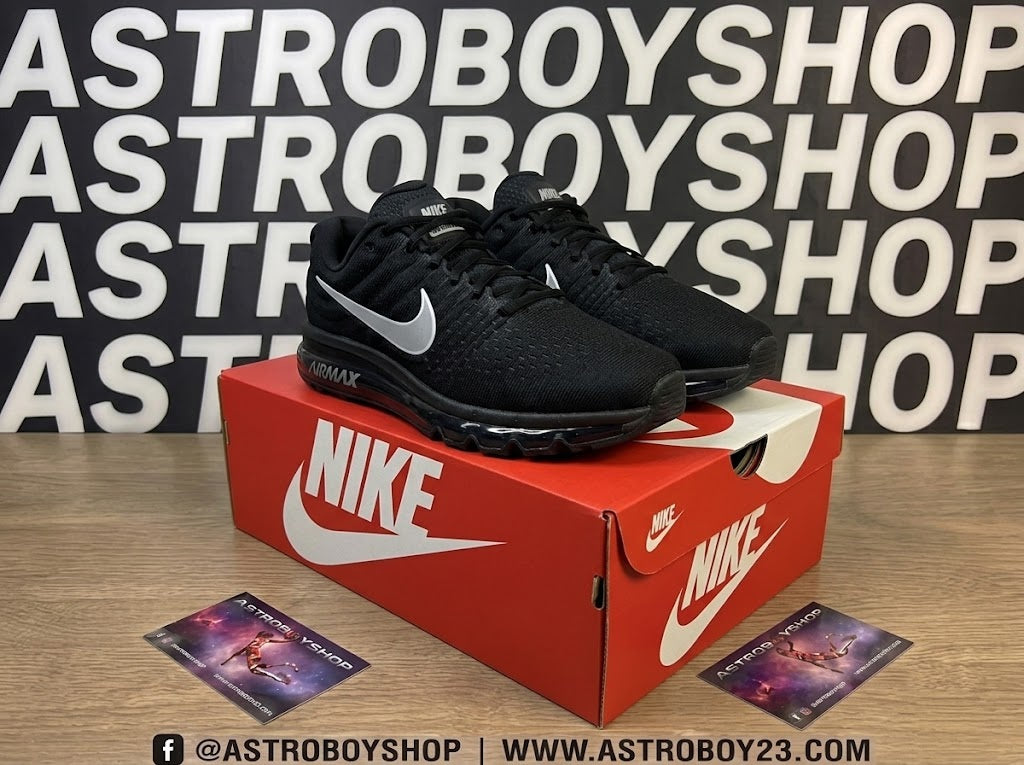 NIKE AIRMAX 2017 ANTHRACITE BLACK EN CAJA