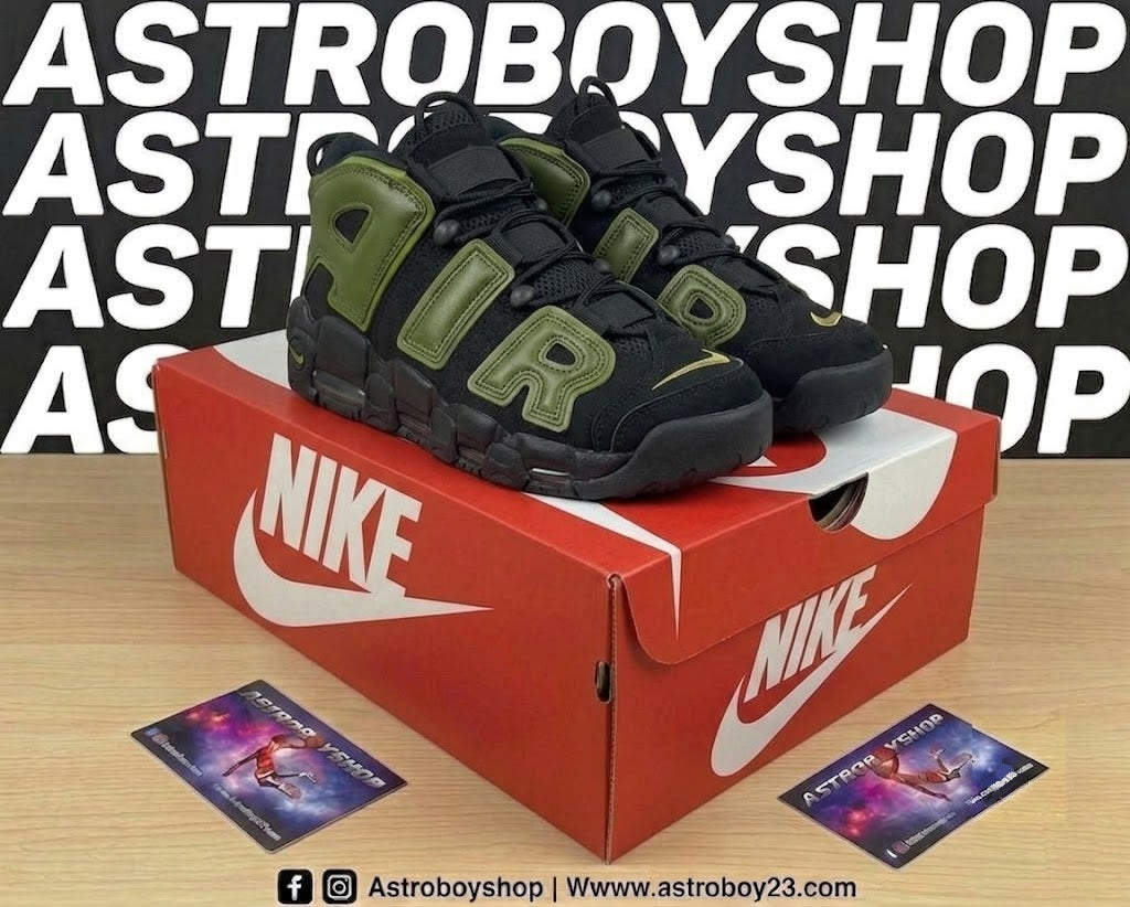 PIPPEN AIR MORE UPTEMPO ROUGH GREEN EN CAJA