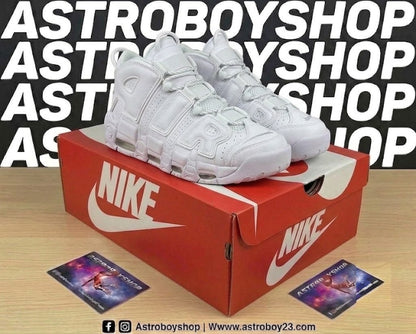PIPPEN AIR MORE UPTEMPO TRIPLE WHITE EN CAJA