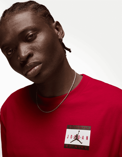 PLAYERA JORDAN BRAND RED STANDAR FIT