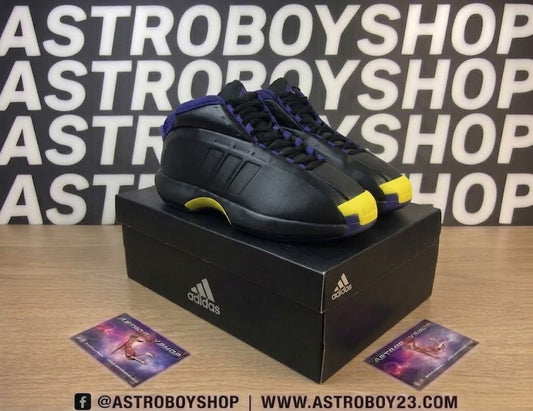 KOBE CRAZY 1 LAKERS BLACK EN CAJA