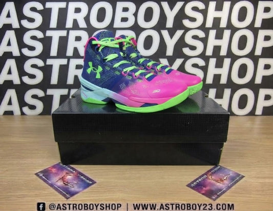 UNDER ARMOUR CURRY 2 NORTHERN LIGHT PINK EN CAJA