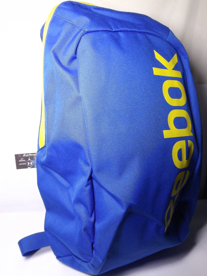 MOCHILA RBK BAGPACK BASICS BLUE GREEN (40 ALTO X 26CM ANCHO)