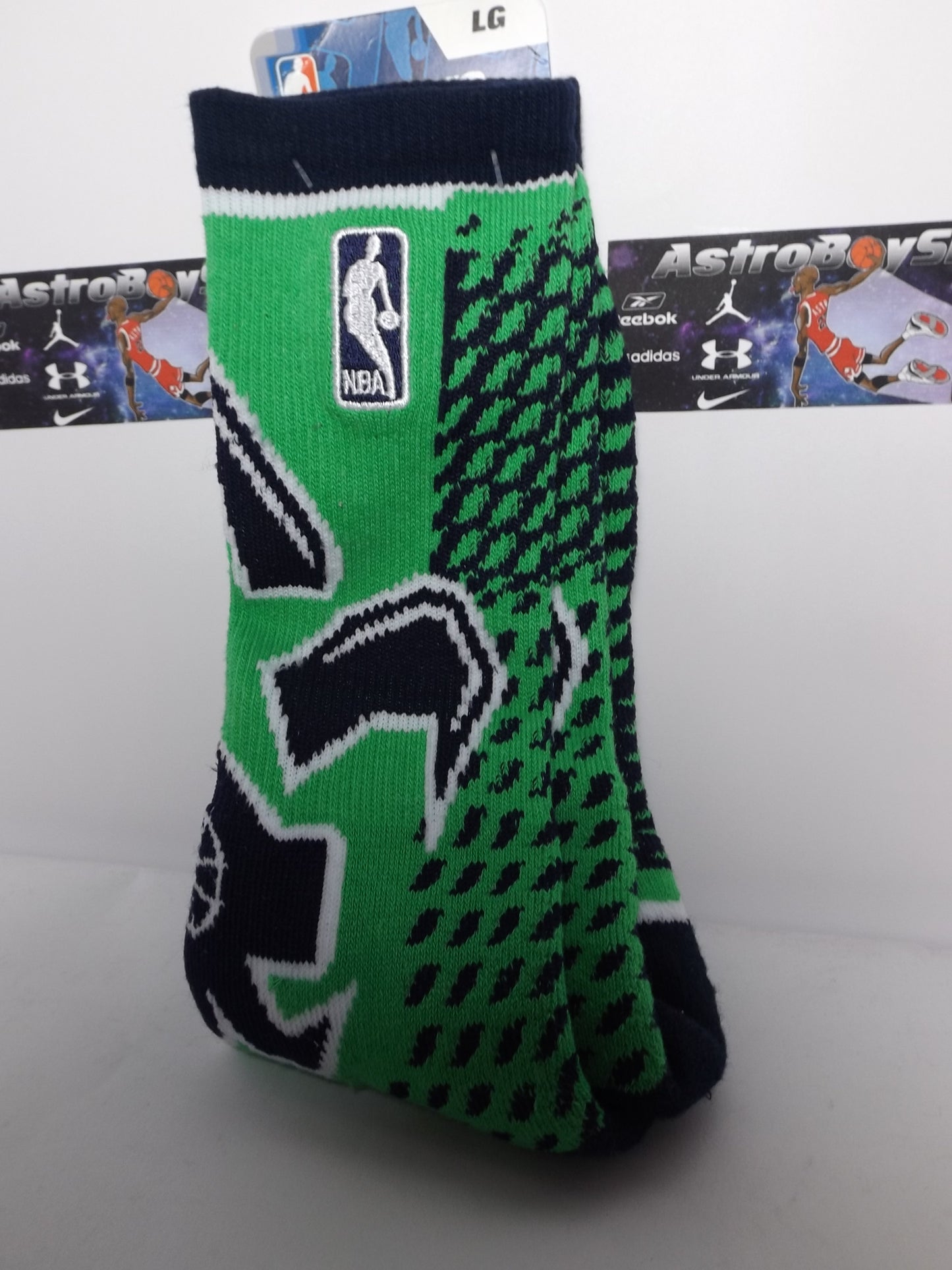 CALCETAS STANCE NBA OFICIAL ALL STARS GAME GREEN LEBRON JAMES (L) 1 PAR